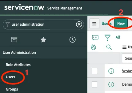Work note showing a work item has been created