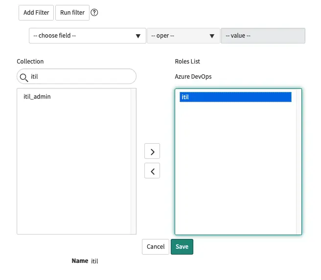 Work note showing a work item has been created
