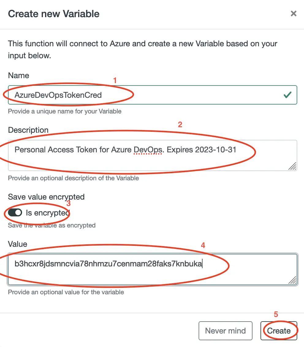 Create a new variable