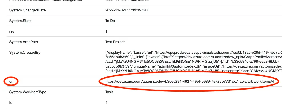 Inspect extracted output variables