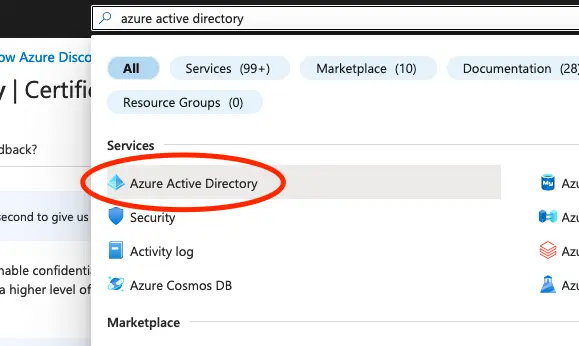 Register an application