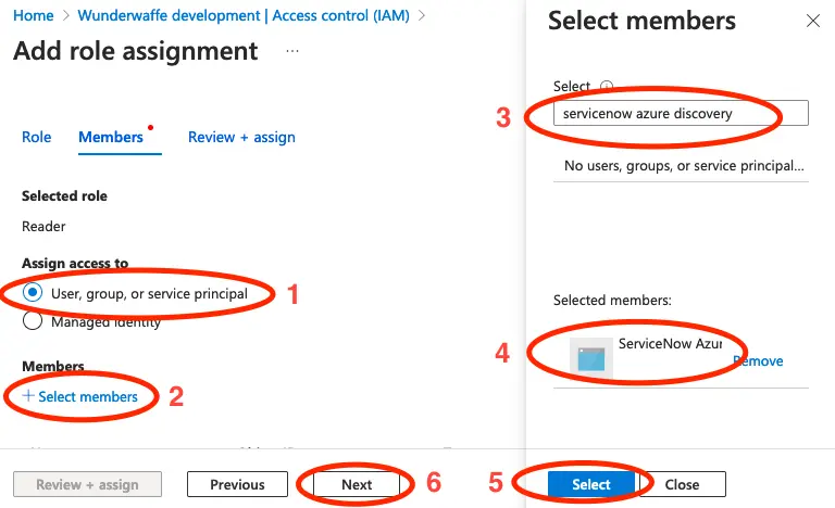 Register an application