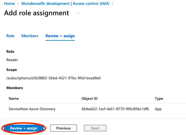 Register an application