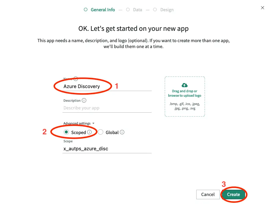 Register an application