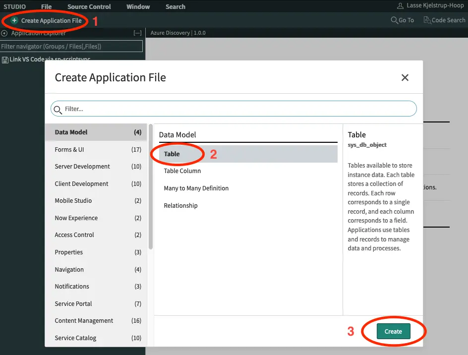 Register an application