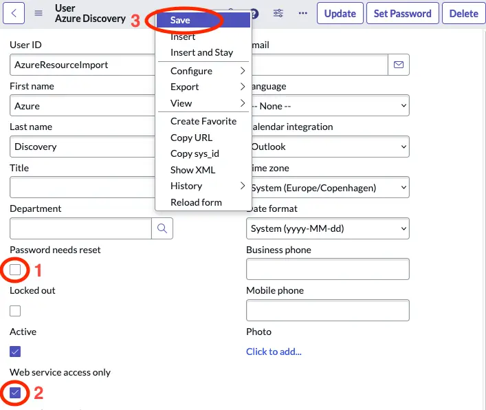 Register an application