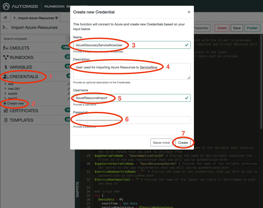 Register an application