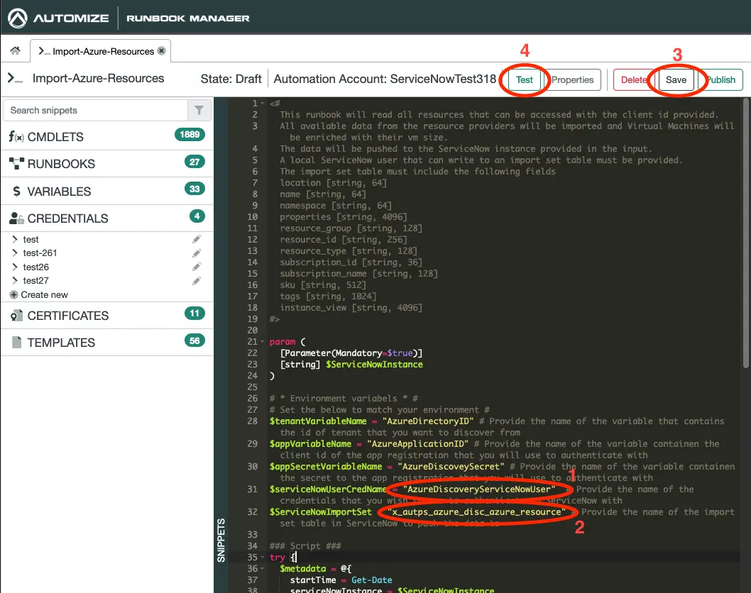 Register an application
