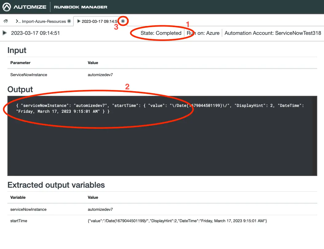 Register an application