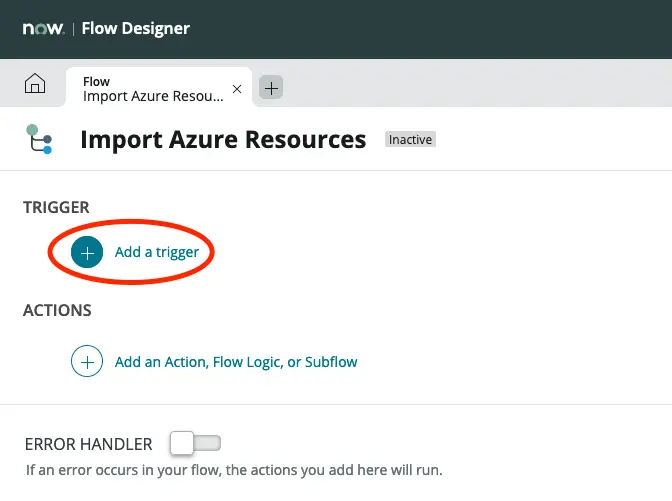 Register an application