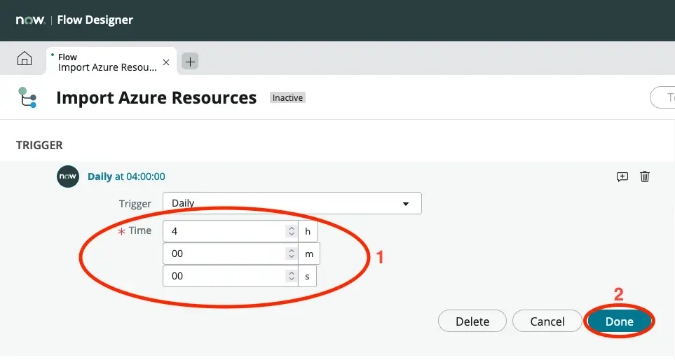 Register an application