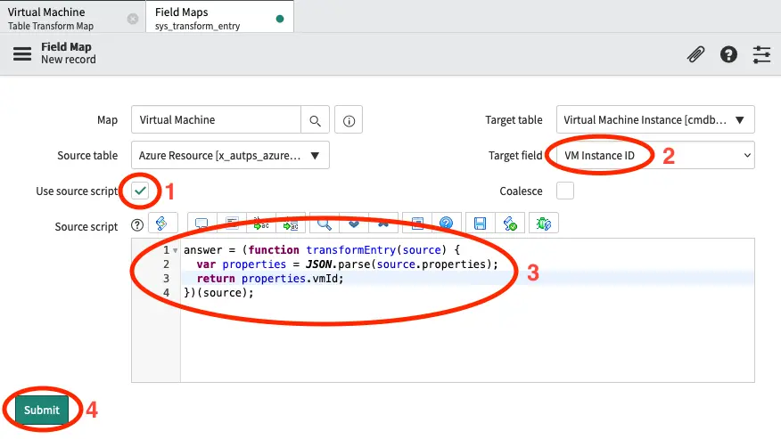 Register an application