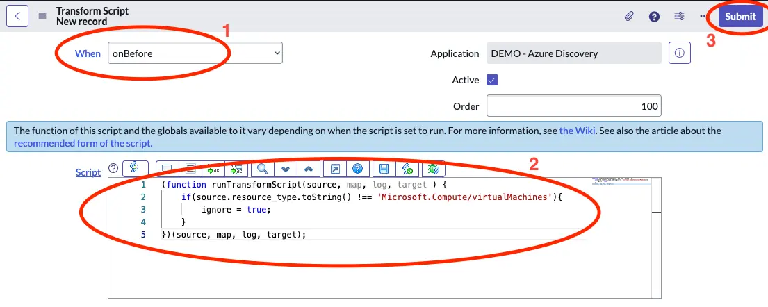 Register an application